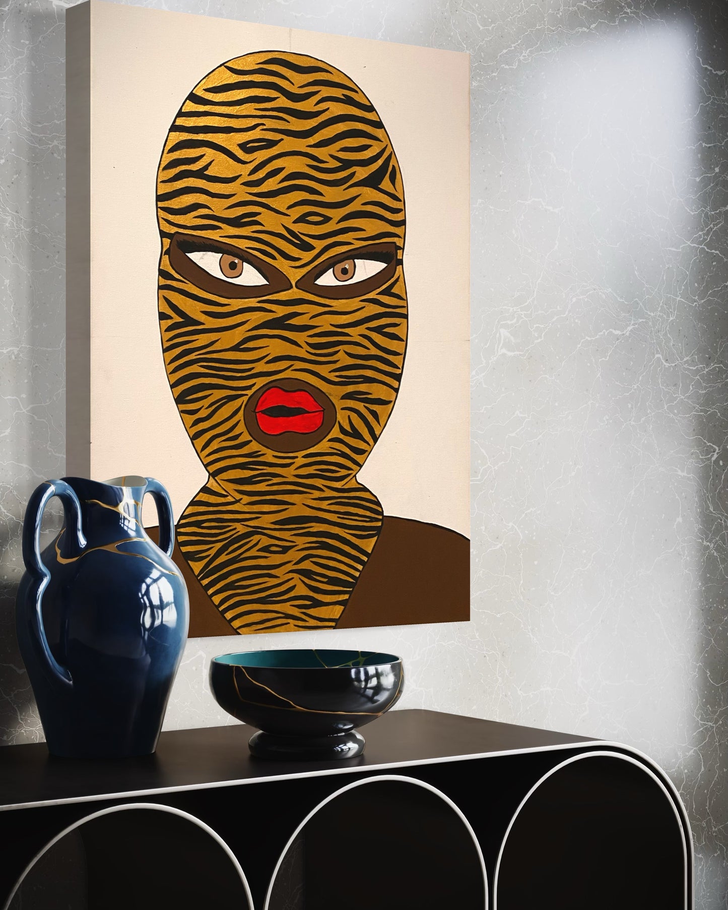 Masque - Acrylic on Canvas