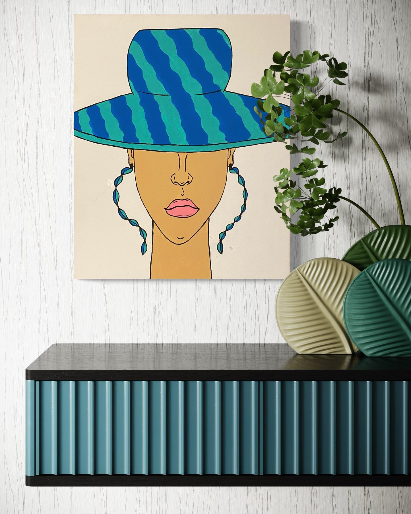 Ivy - Acrylic on Canvas